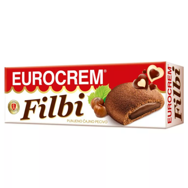 Eurocrem Tea biscuit with cocoa cream filling