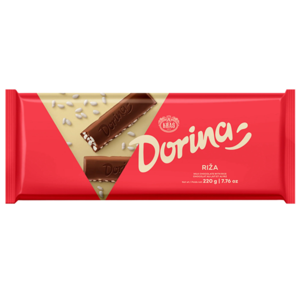 Dorina rice milk chocolate with rice