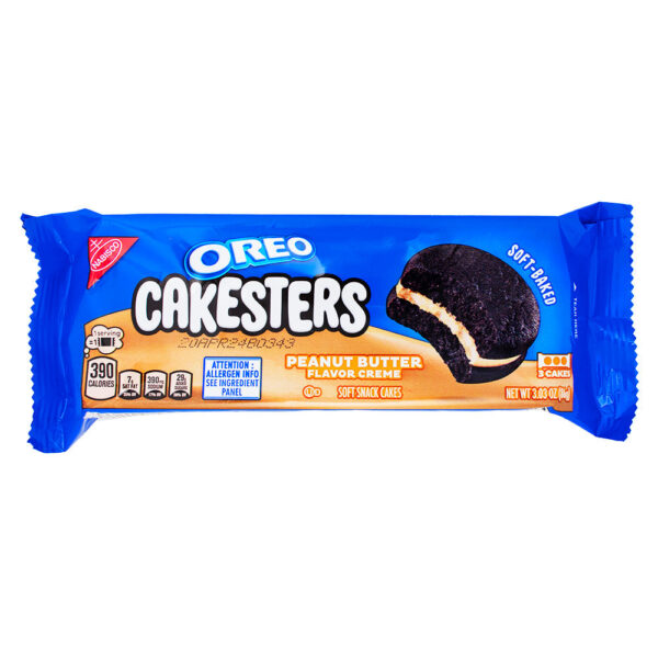 Oreo Cakesters Peanut Butter