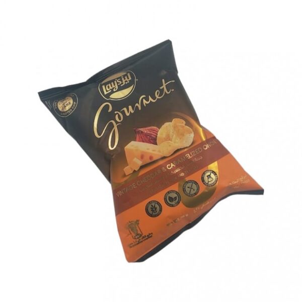 Lays Gourmet Vintage Cheddar & Caramelized Onion