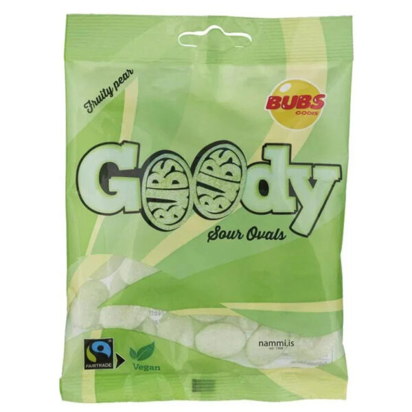 Bubs Godis Sour Fruity Pear Goody