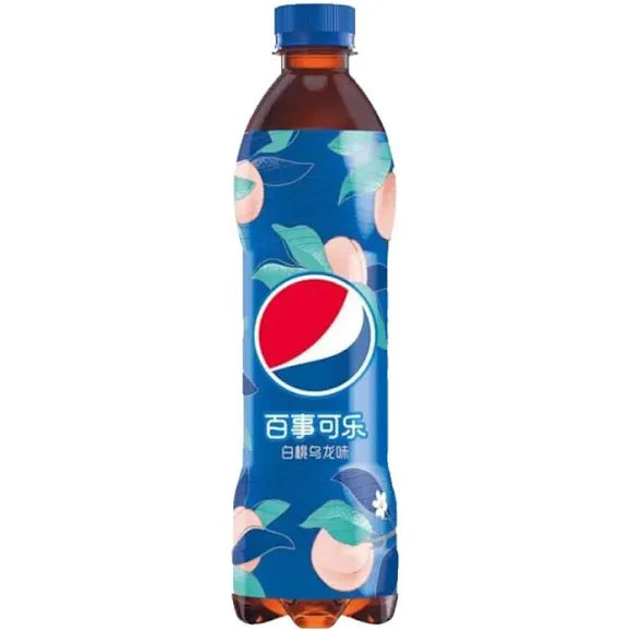 Pepsi Japanese Peach Oolong Flavor