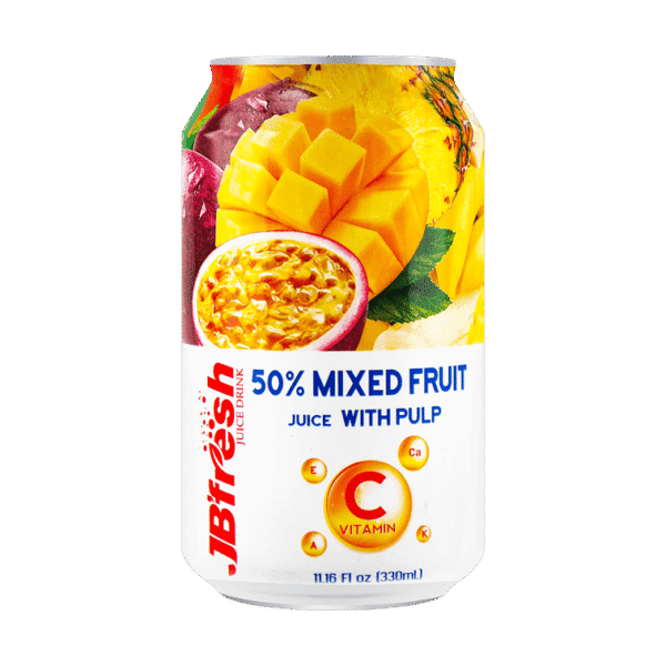Tropical Fruit Juice Drink with Pulp