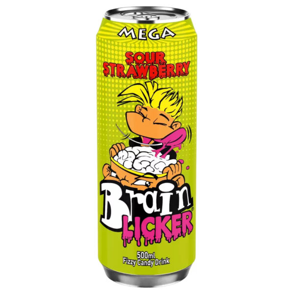 Mega Sour Strawberry Brain Licker