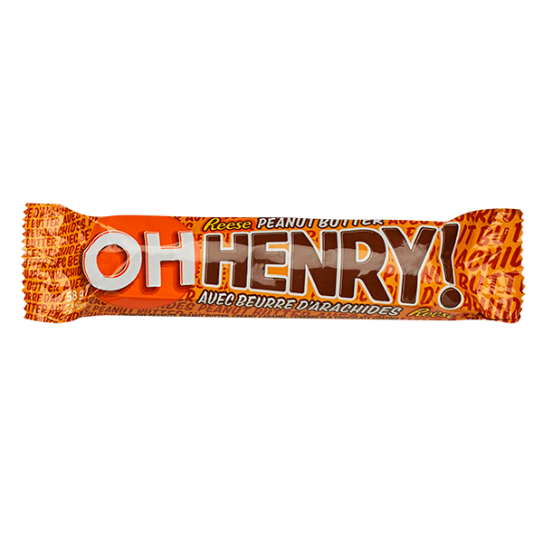 Oh henry peanut butter chocolate bar