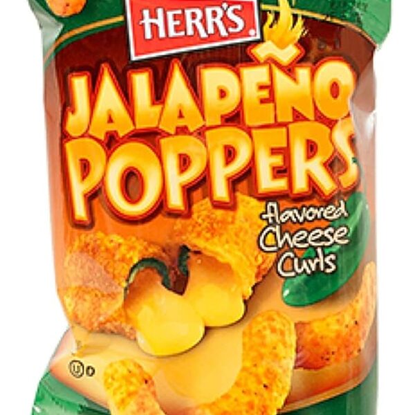 HERR’S Jalapeno Popper Cheese Curls