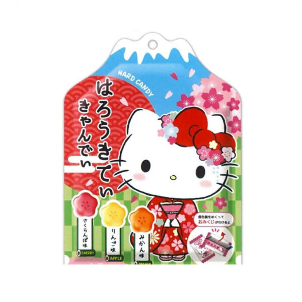 Hello Kitty Hard Candy Cherry Apple Orange