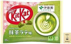 Nestle Kit Kat Matcha Latte chocolate wafer biscuits