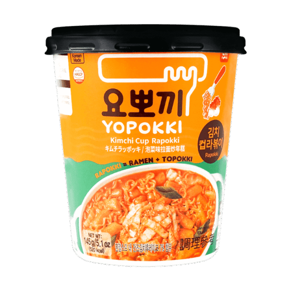 Yopokki Spicy Kimchi Cup Rapokki