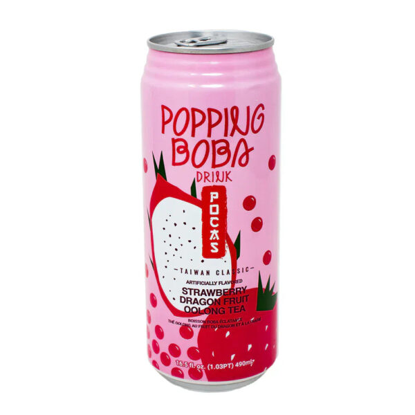 Popping Boba Strawberry Dragon Fruit