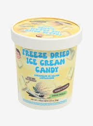 Freeze Dried Ice Cream Candy Vanilla