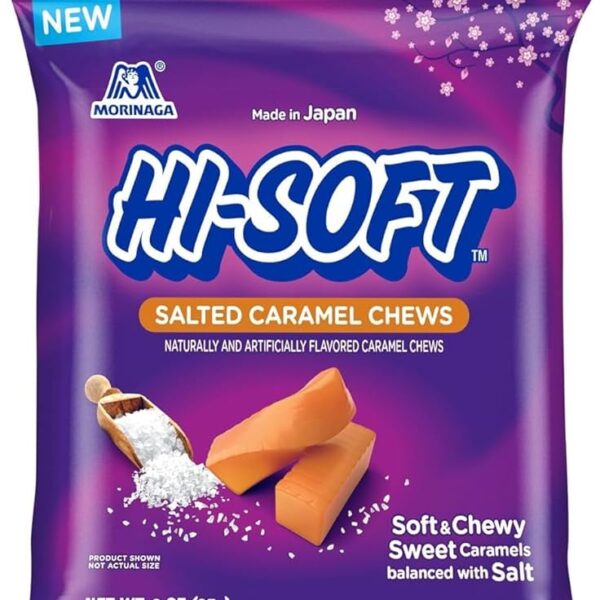 Hi soft salted caramel chews