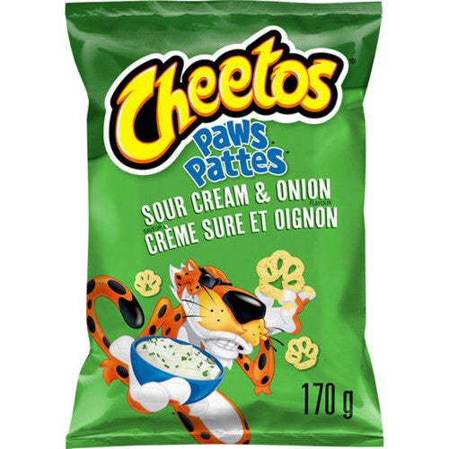 Cheetos Paws Pattes Sour Cream & Onion