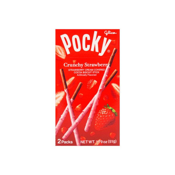 Pocky Crunchy Strawberry Cream Sticks