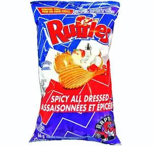 Ruffles Spicy All Dressed