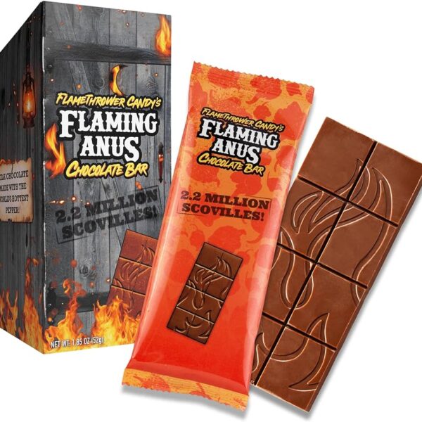 Flaming Anus Chocolate Bar
