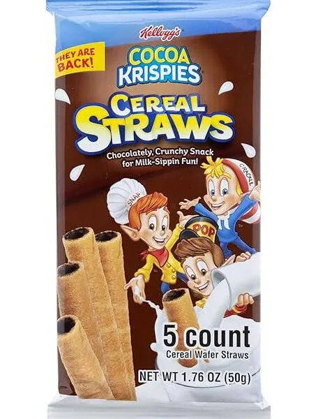 Cocoa Krispies Cereal Straws