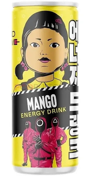 Squid Game Mango Energy Drink