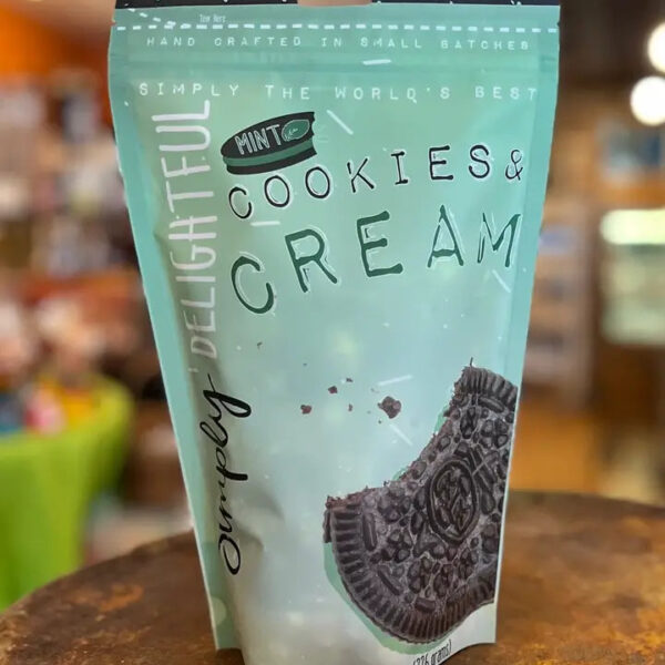 Simply delightful mint cookies and cream
