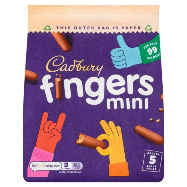 Cadbury Mini Fingers Biscuit