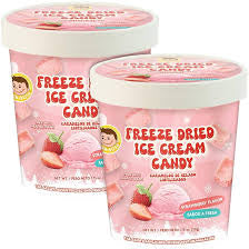 Freeze Dried Ice Cream Candy Strawberry