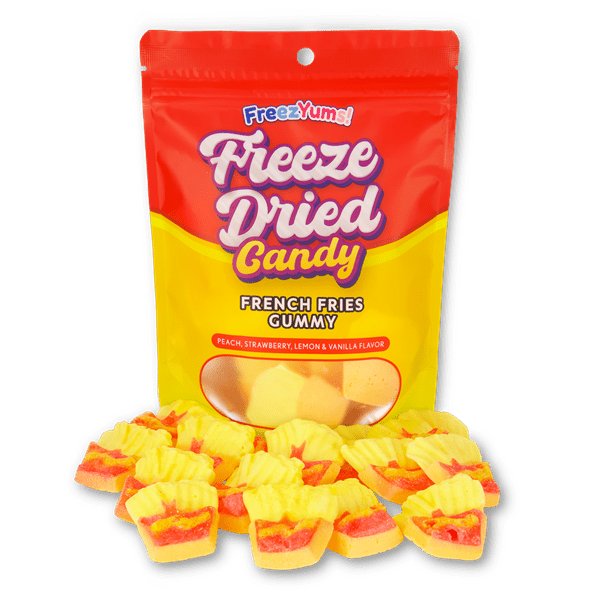 Freeze Dried Candy French Fries Gummy