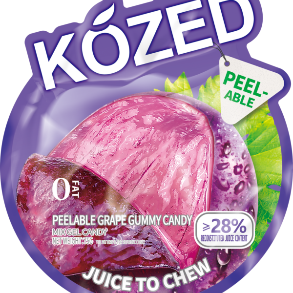 Kozed Grape Peelable Gummy
