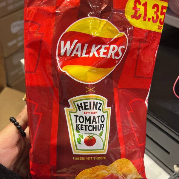 Walkers tomato ketchup chips