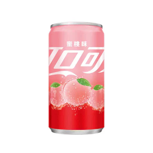 Coca Cola Peach Soda Can