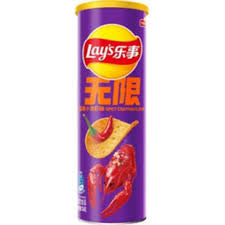 Lays Stax Spicy Crayfish Flavor