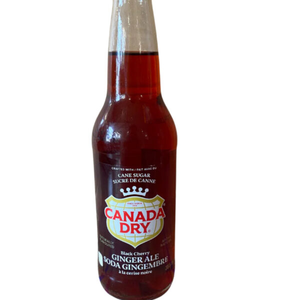 Canada Dry Black Cherry Ginger Ale Soft Drink