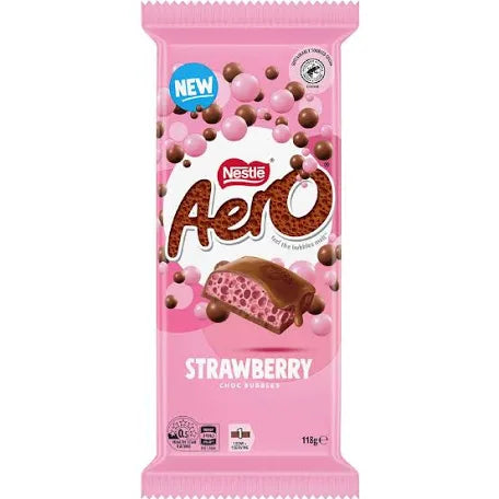 Nestle Aero Strawberry Choc Bubbles