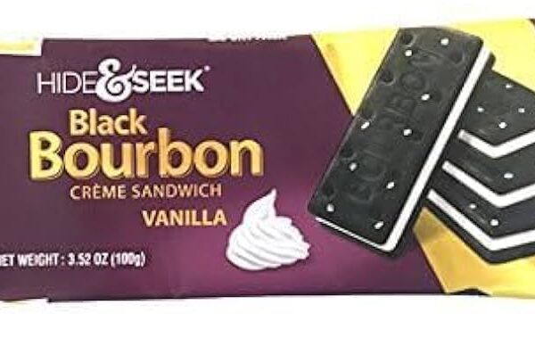 HIDE&SEEK Black Bourbon Vanilla