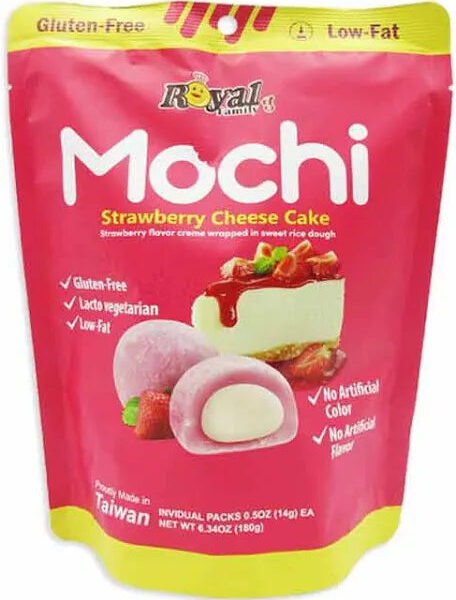 Mochi Strawberry Cheese Cake