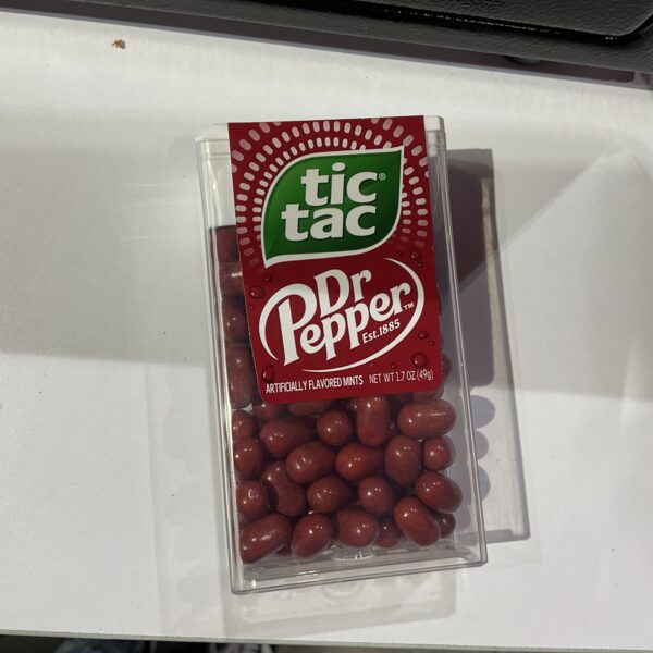 Tic Tac Dr Pepper flavor