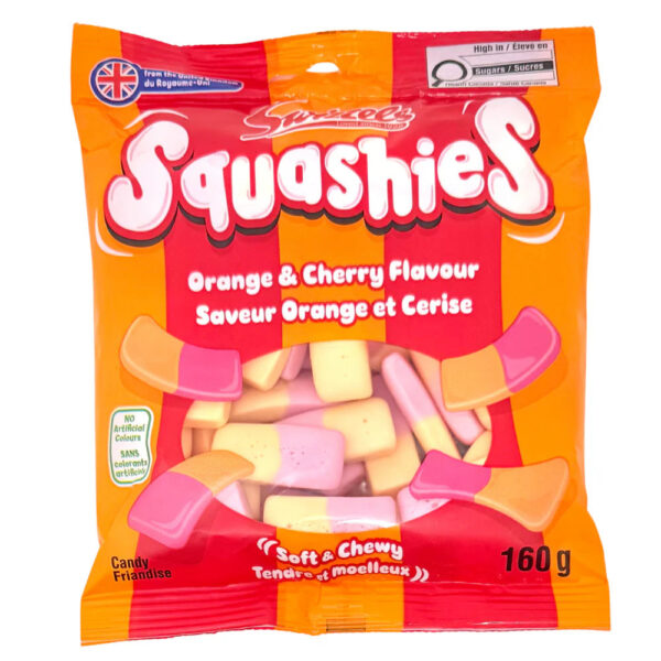 Squashies Orange & Cherry Flavor