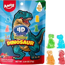 Dinosaur Gummy 4D