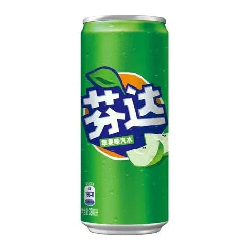 Fanta Green Apple Can 330ml