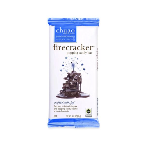 Chuao Firecracker Popping Candy Bar