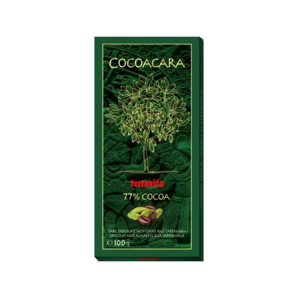 Cocoacara Terravita Dark Chocolate with Coffee And Cardamom