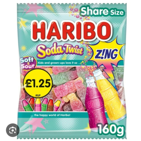 Haribo soda twist