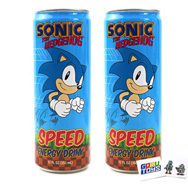 Sonic the hedgehog energy drink