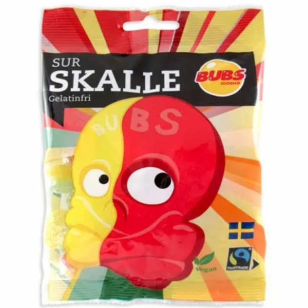 Bubs godis sour skulls
