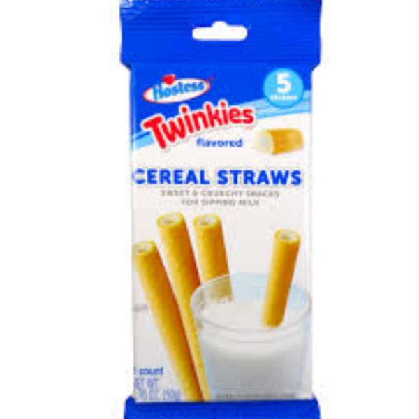 Twinkies cereal straws