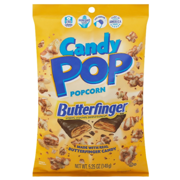 Butterfinger popcorn