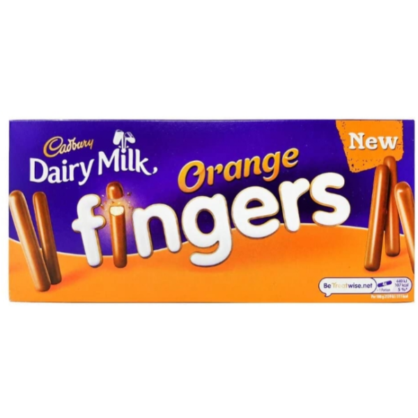 Dairy Milk Orange Fingers