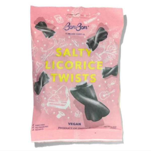 Bon Bon Salty licorice twists