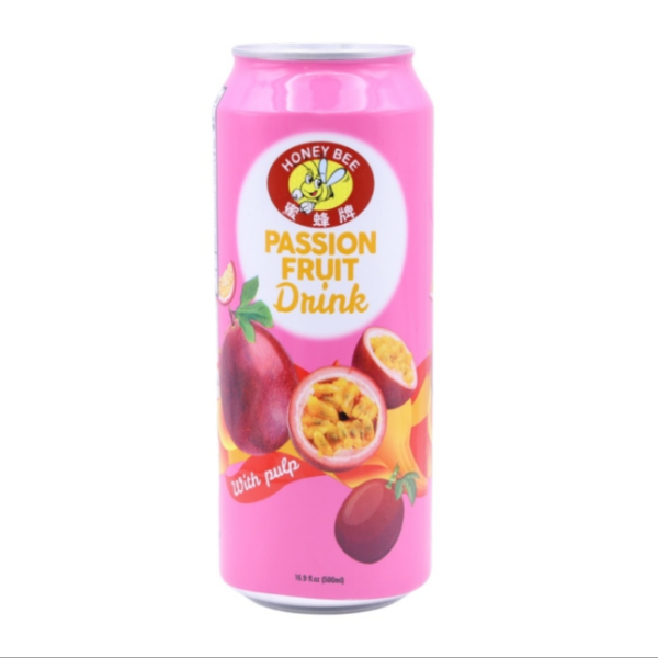 Honey bee passion fruit drink