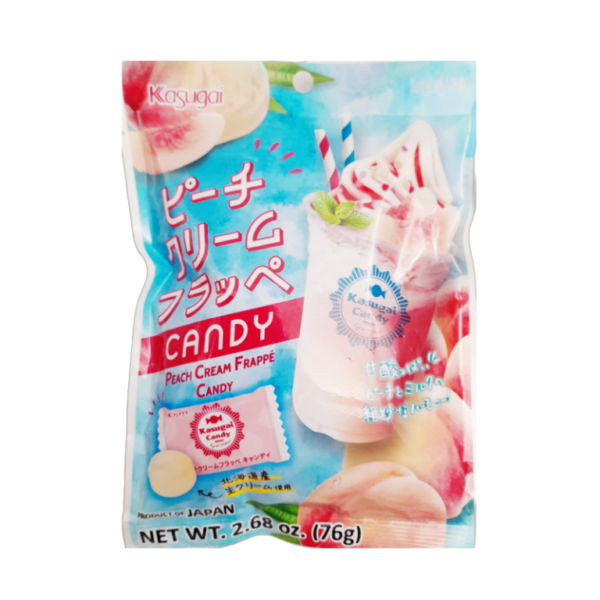 Kasugai Peach Cream Frappe Candy