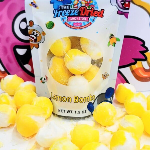 The freeze dried lemon bombs